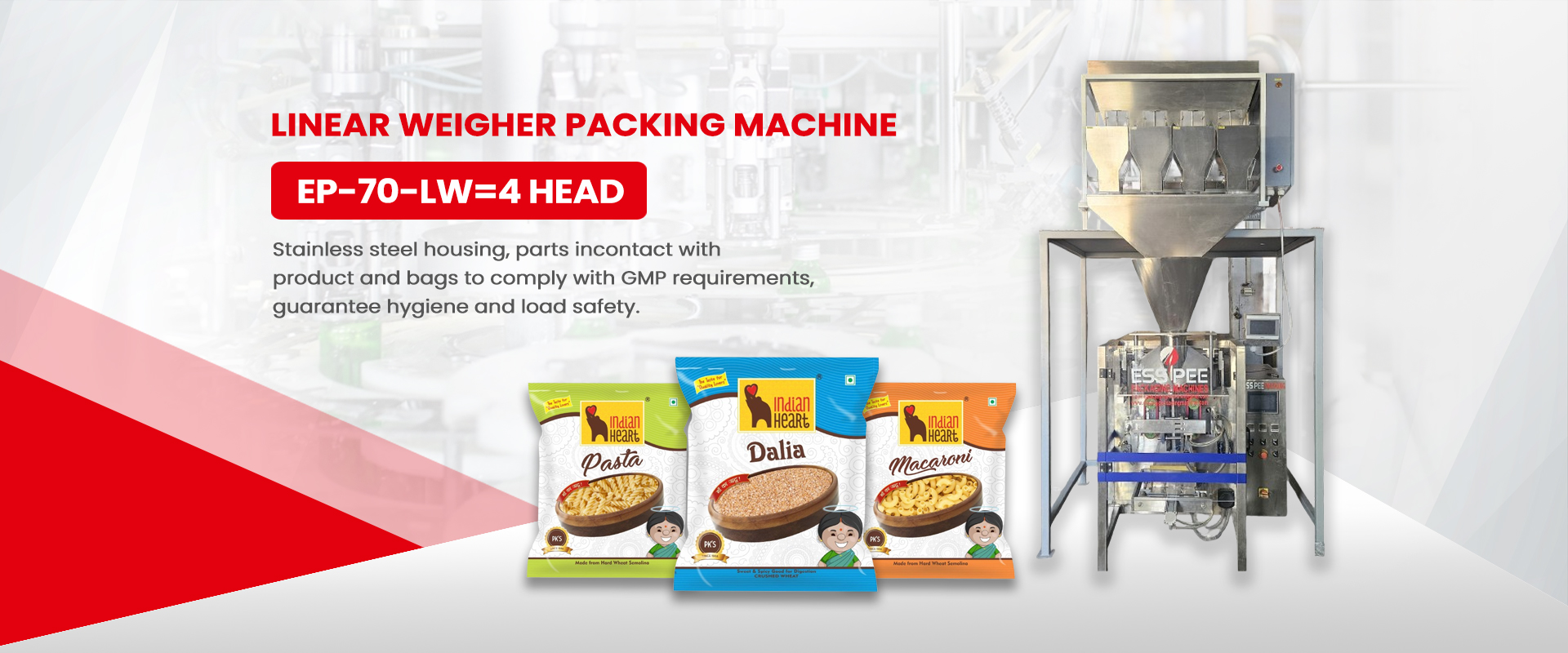 Linear Weigher Packaging Machine